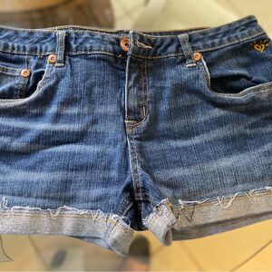 Justice Jeans Shorts Sz 18 1/2